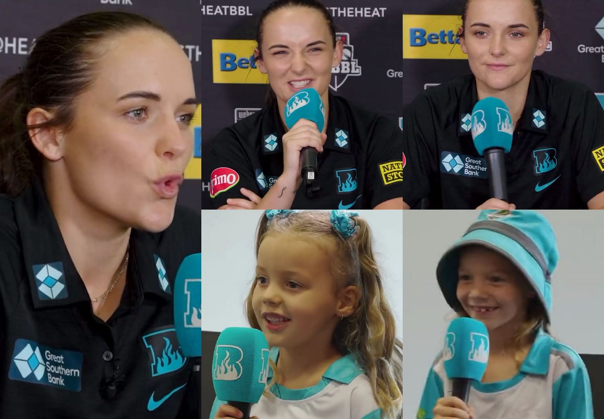 [Watch] Amelia Kerr answers adorable little girls at a press conference ahead of WBBL 2023 match 