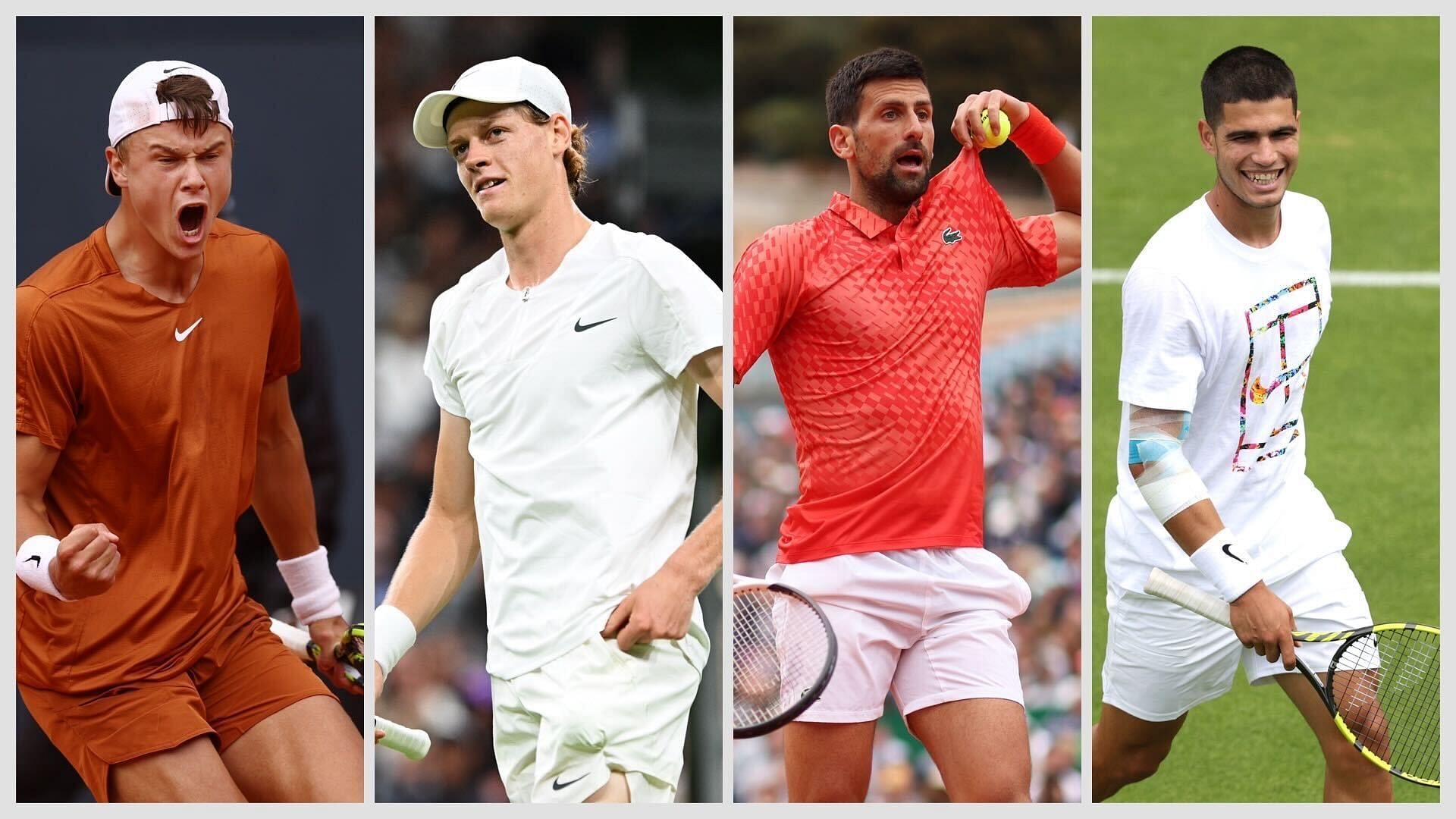 Holger Rune, Carlos Alcaraz, Jannik Sinner: Which one of the 'next Big 3' beat Novak Djokovic the most in 2023?