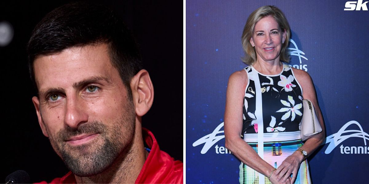 Novak Djokovic sends his best wishes to Chris Evert after American's cancer recurrence