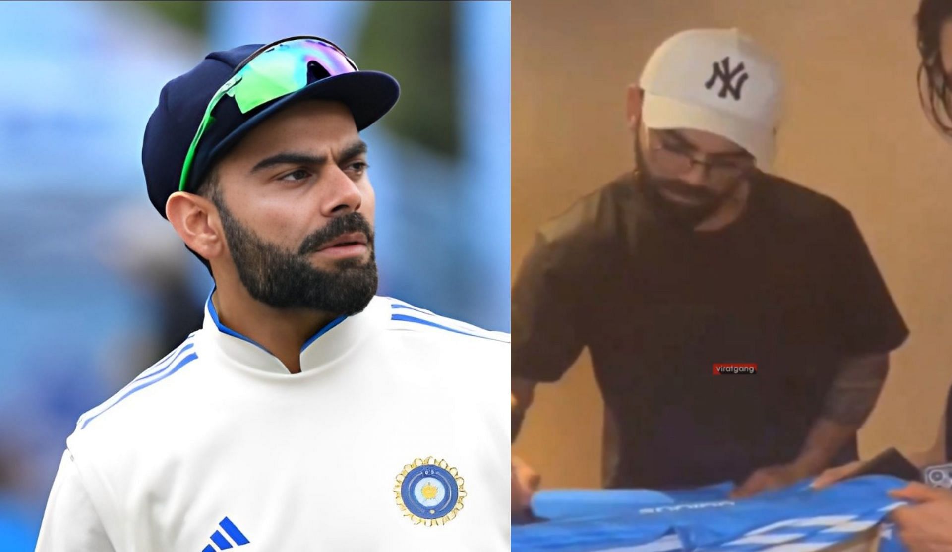 [Watch] Virat Kohli gives autograph on Indian jersey to a fan in South Africa