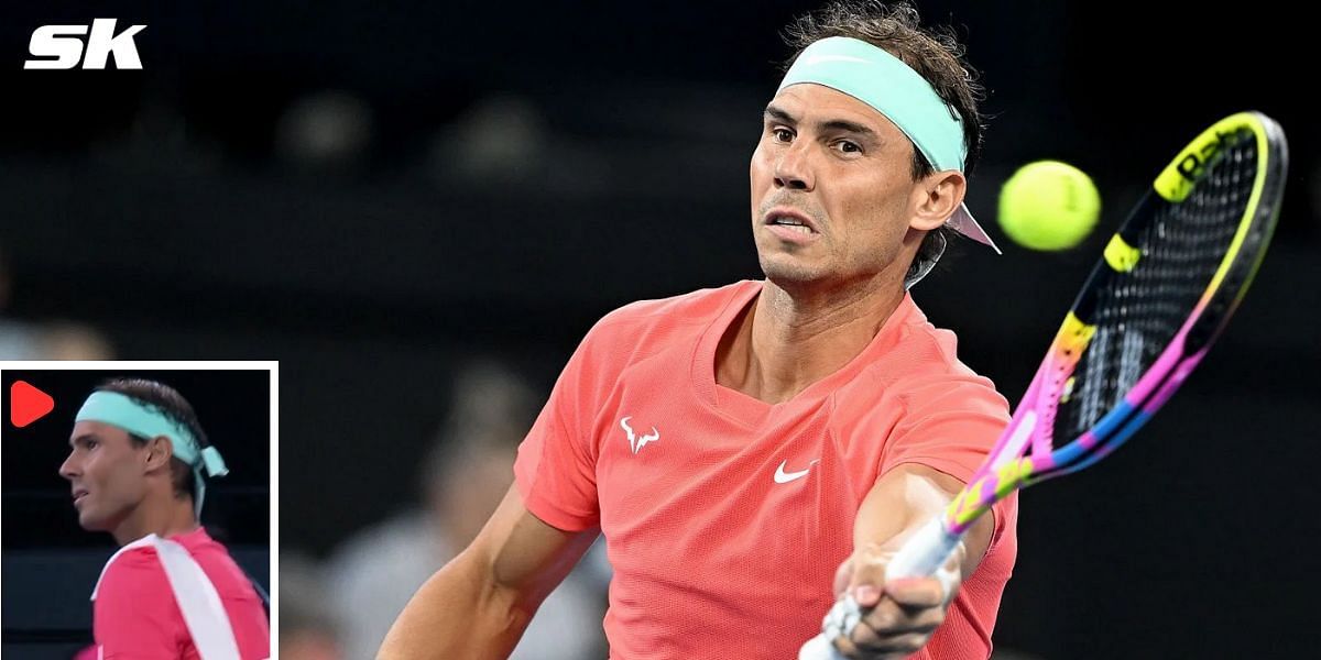 Rafael Nadal walks out to loud cheers in return to action at Brisbane International, leaves court all smiles despite doubles loss to begin season