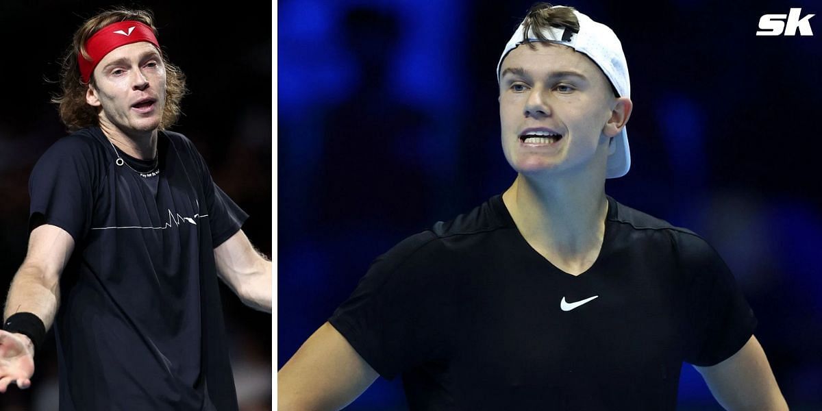 “This is a sh*t show” – Holger Rune fumes over confusing UTS rule during match against Andrey Rublev in London