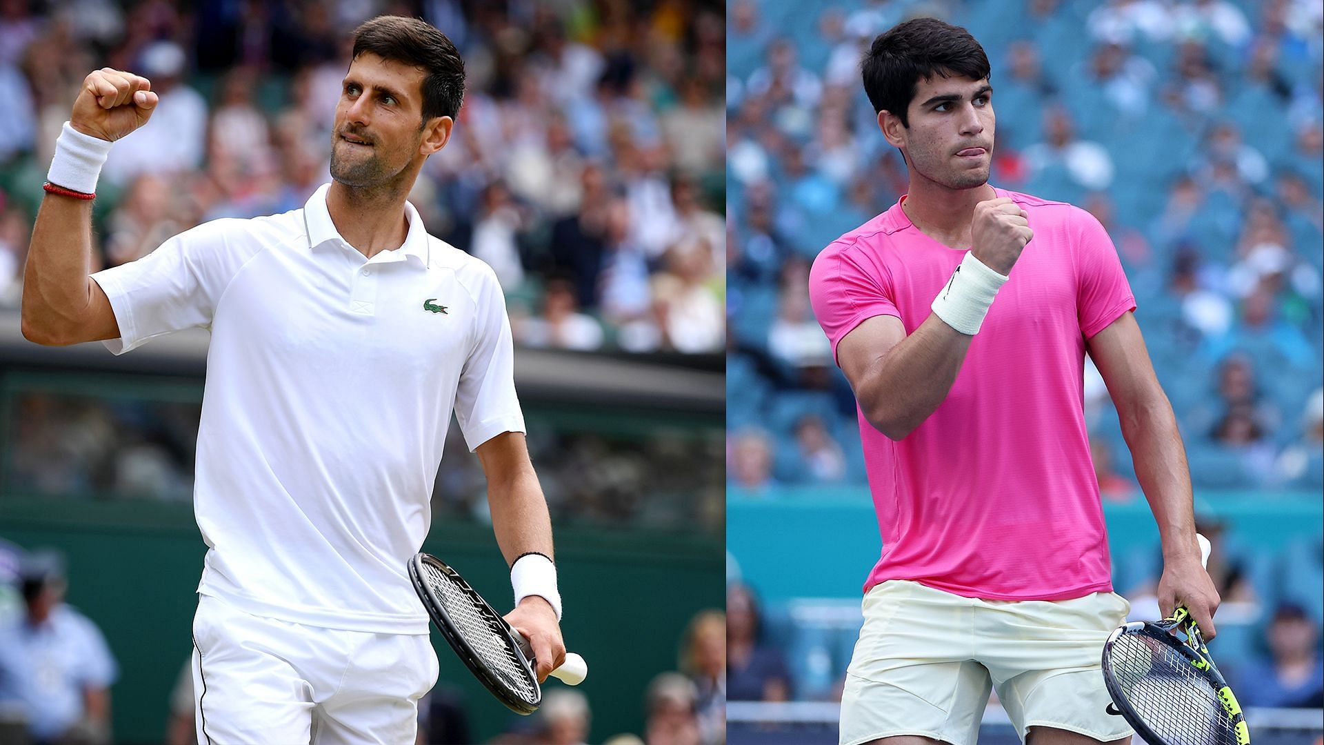 Novak Djokovic and Carlos Alcaraz among 10 most searched athletes in 2023