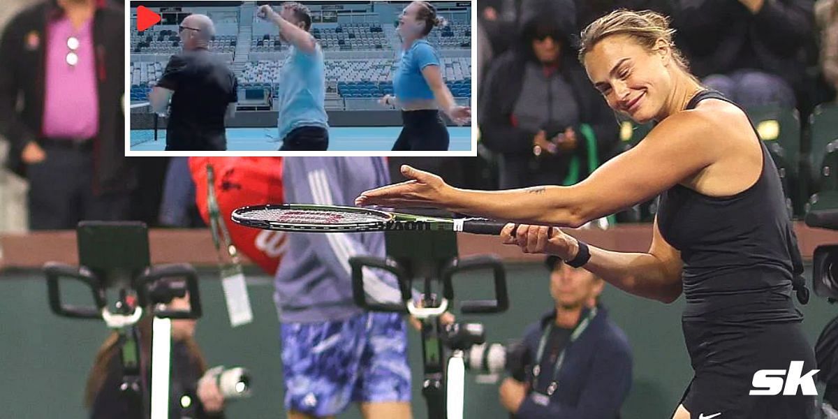 WATCH: Aryna Sabalenka hops on the viral trend; shows off her hilarious dance moves with team members ahead of Australian Open title defense