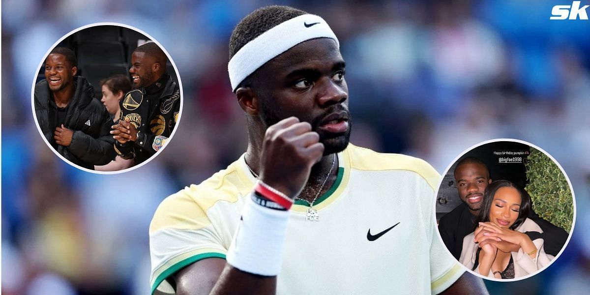In pictures: Frances Tiafoe celebrates 26th birthday with his twin brother Franklin, American's girlfriend Ayan Broomfield helps with party decoration