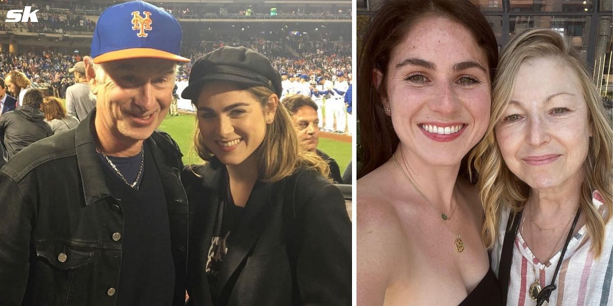 John McEnroe's daughter Emily spends time with mother Tatum O'Neal; mother-daughter duo all smiles as they pose with pet cat