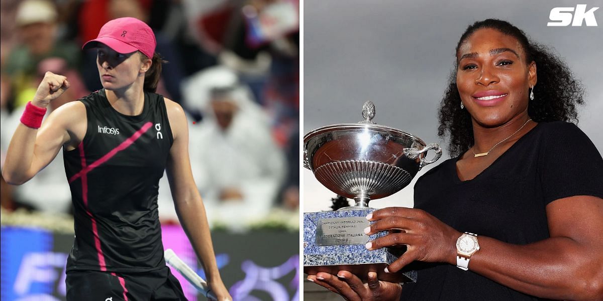 Can Iga Swiatek break Serena Williams' WTA 1000 titles record and enter the history books?