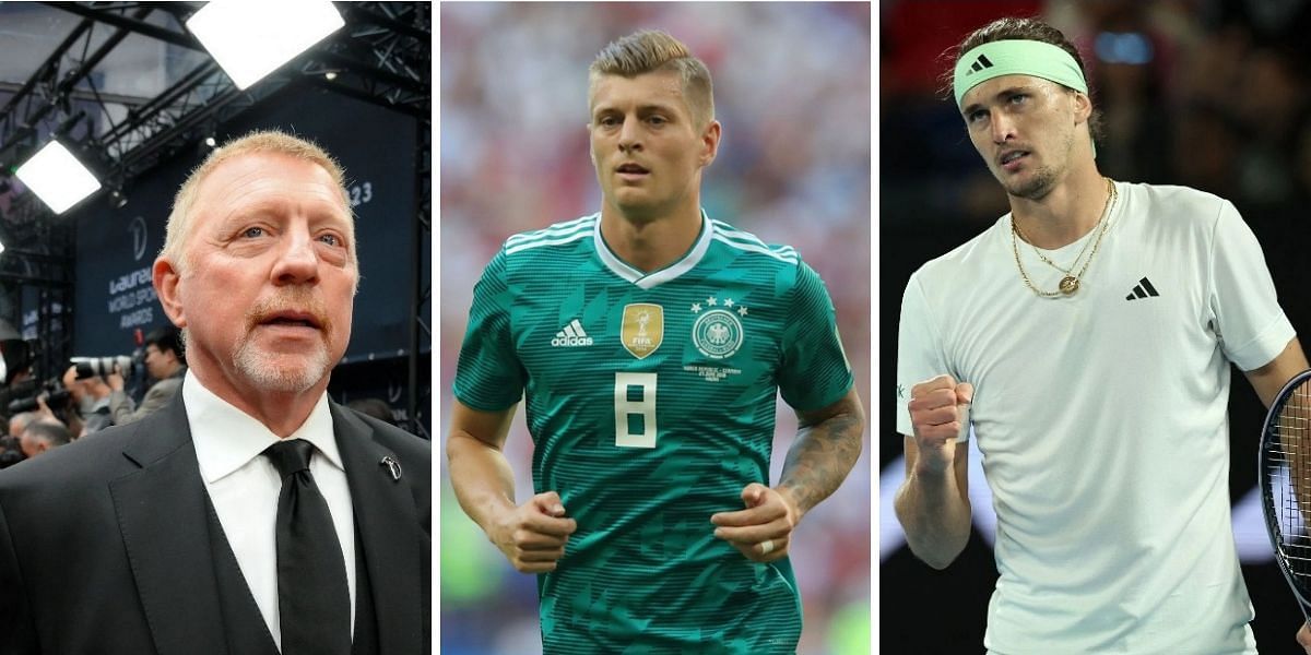 Alexander Zverev and Boris Becker react as Toni Kroos makes surprising U-Turn on retirement from German national football team