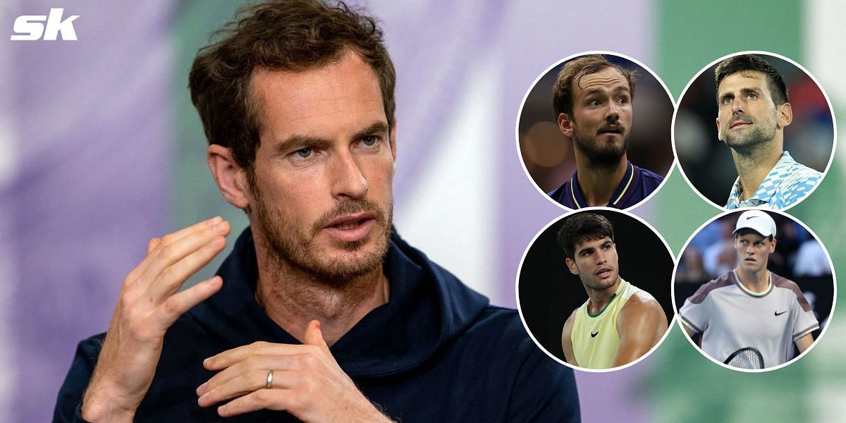 Andy Murray weighs in on Novak Djokovic, Carlos Alcaraz, Jannik Sinner & Daniil Medvedev forming new Fab-4: 