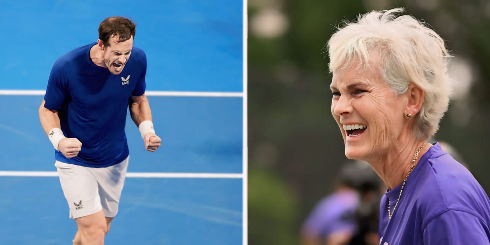 Andy Murray’s mother and former coach Judy reacts to son claiming 1st win of 2024 season at Qatar Open