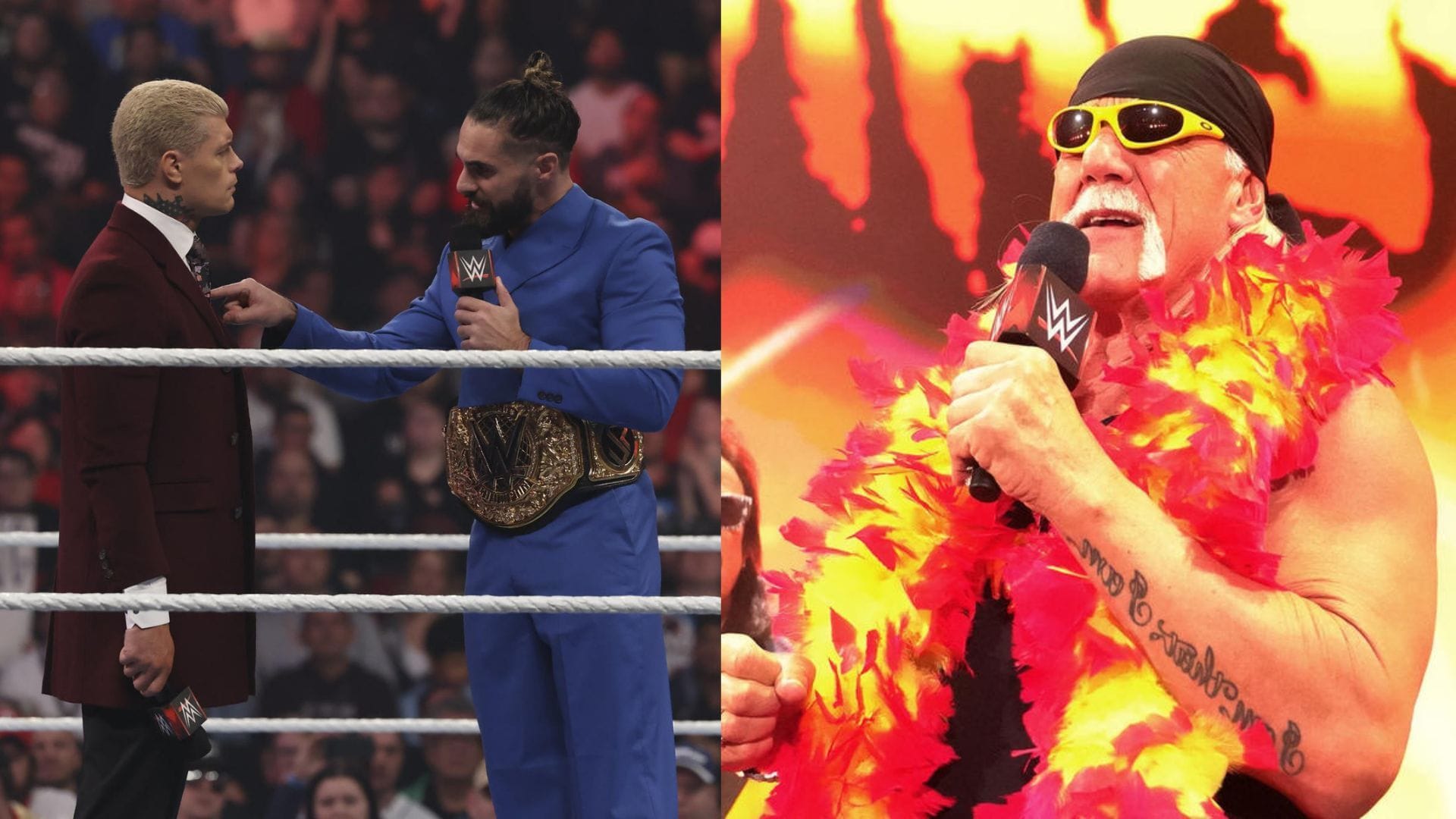 Seth Rollins asks Cody Rhodes the ultimate question heading into WrestleMania in video featuring Hulk Hogan