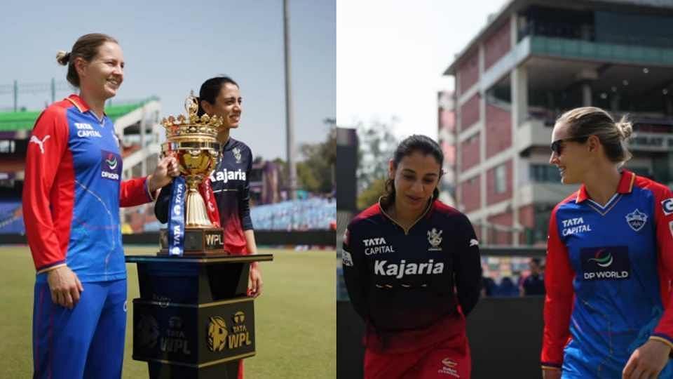 [Watch] Smriti Mandhana and Meg Lanning pose with WPL trophy ahead of Women's Premier League 2024 Final