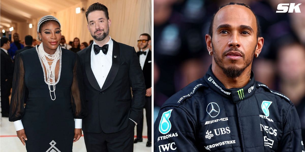 Serena Williams' husband Alexis Ohanian reacts to Lewis Hamilton's comments on F1 being a 