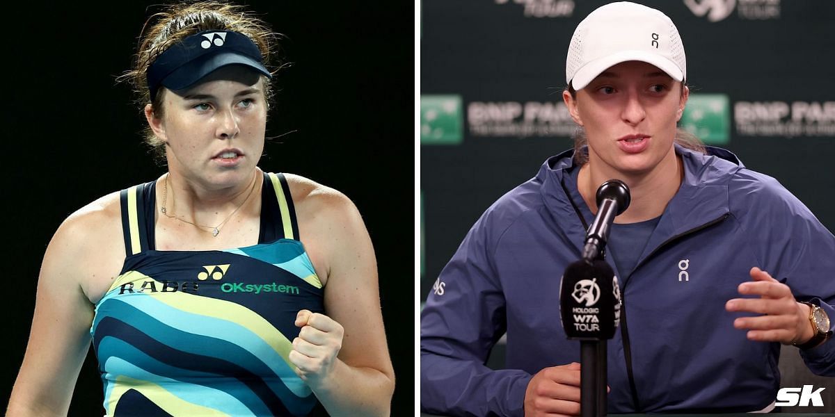 “Would be nice if WTA could draw so we don't get bored” – Iga Swiatek playfully addresses facing Linda Noskova for third time in 2024 in Miami Open 3R