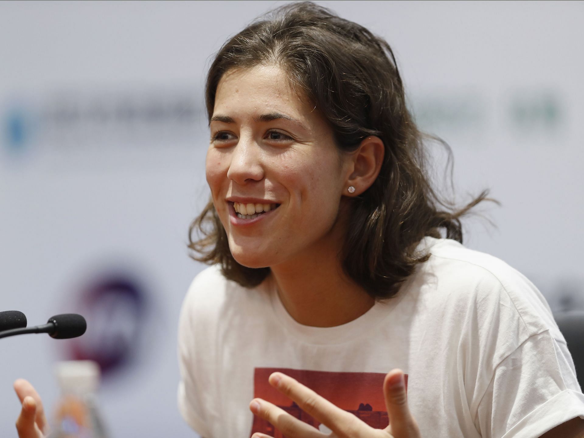 In Pictures: Garbine Muguruza shares glimpses of her tennis practice session amidst year-long absence from WTA Tour