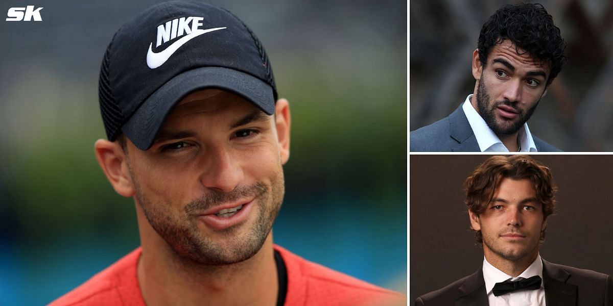 Grigor Dimitrov disagrees with his ranking on fan-voted '10 most handsome players' list ft. Matteo Berrettini, Stefanos Tsitsipas, Taylor Fritz