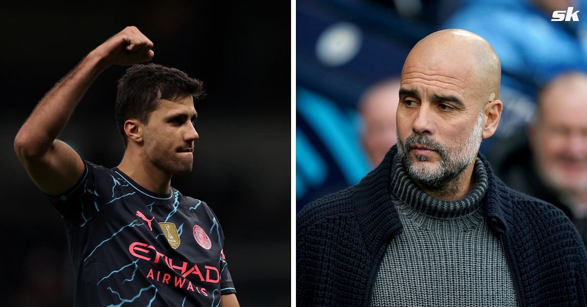 “He told me that he will rest on Wednesday against Real Madrid” - Guardiola cracks joke about chat with Rodri before second leg clash