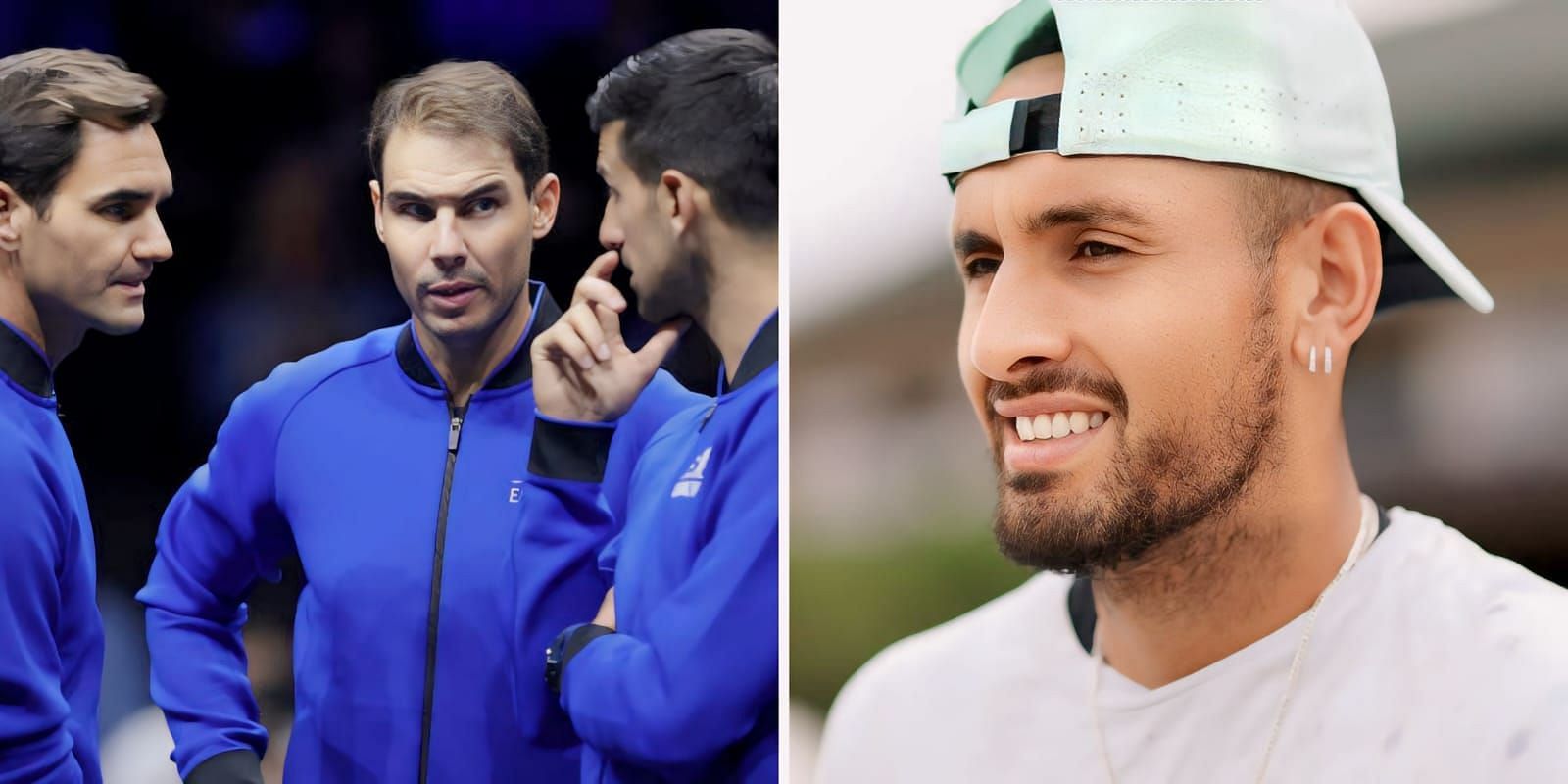 “I guess Roger Federer, Rafael Nadal & Novak Djokovic lost to a flop” - Nick Kyrgios hits back at Grayson Waller after WWE star's teasing