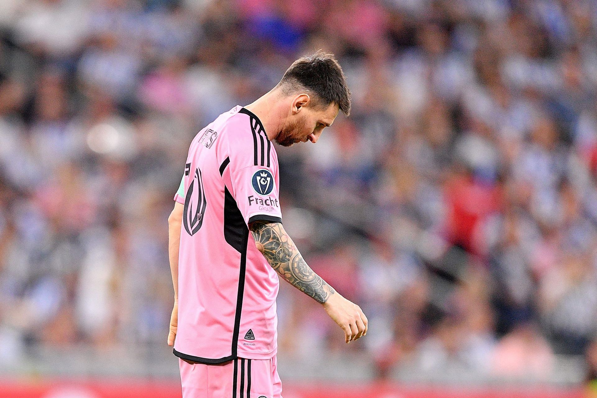 Lionel Messi suffers first loss of 2024 as Inter Miami are knocked out of CONCACAF Champions Cup after Monterrey thrashing