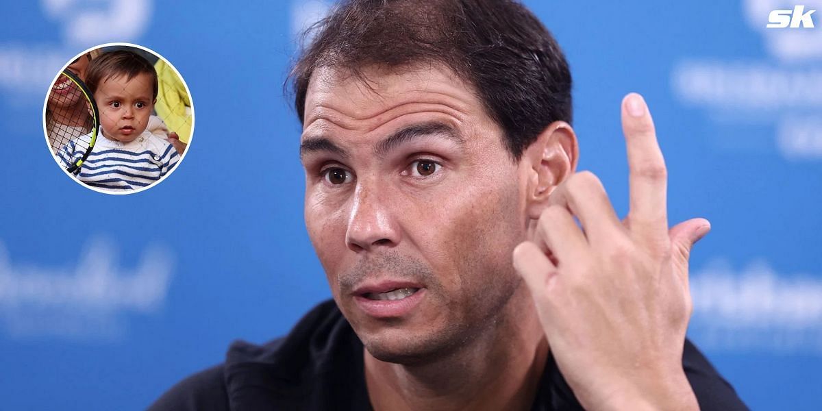 “Every new Rafael Nadal quote sounds more dire than last one”, “It’s what he wanted” – Fans react to Spaniard’s wish to play longer for son Rafa Jr.