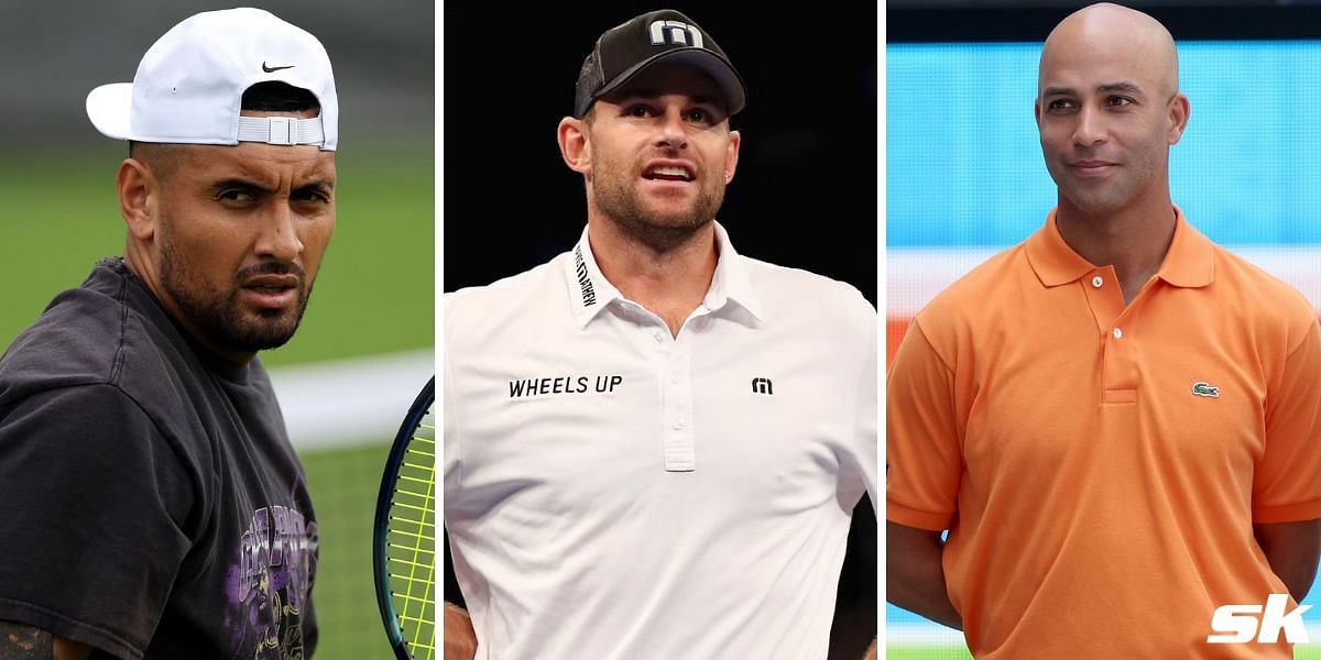 Andy Roddick, Nick Kyrgios & James Blake dared with $100,000 crazy challenge and offered 2/1 odds by pro-pickleballer days after heated tennis debate