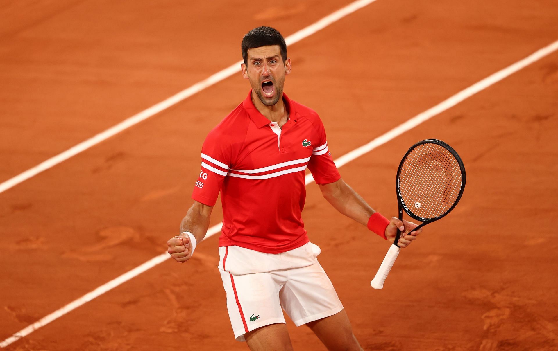 WATCH: When Novak Djokovic let out an emotionally-charged roar after beating Matteo Berrettini at French Open