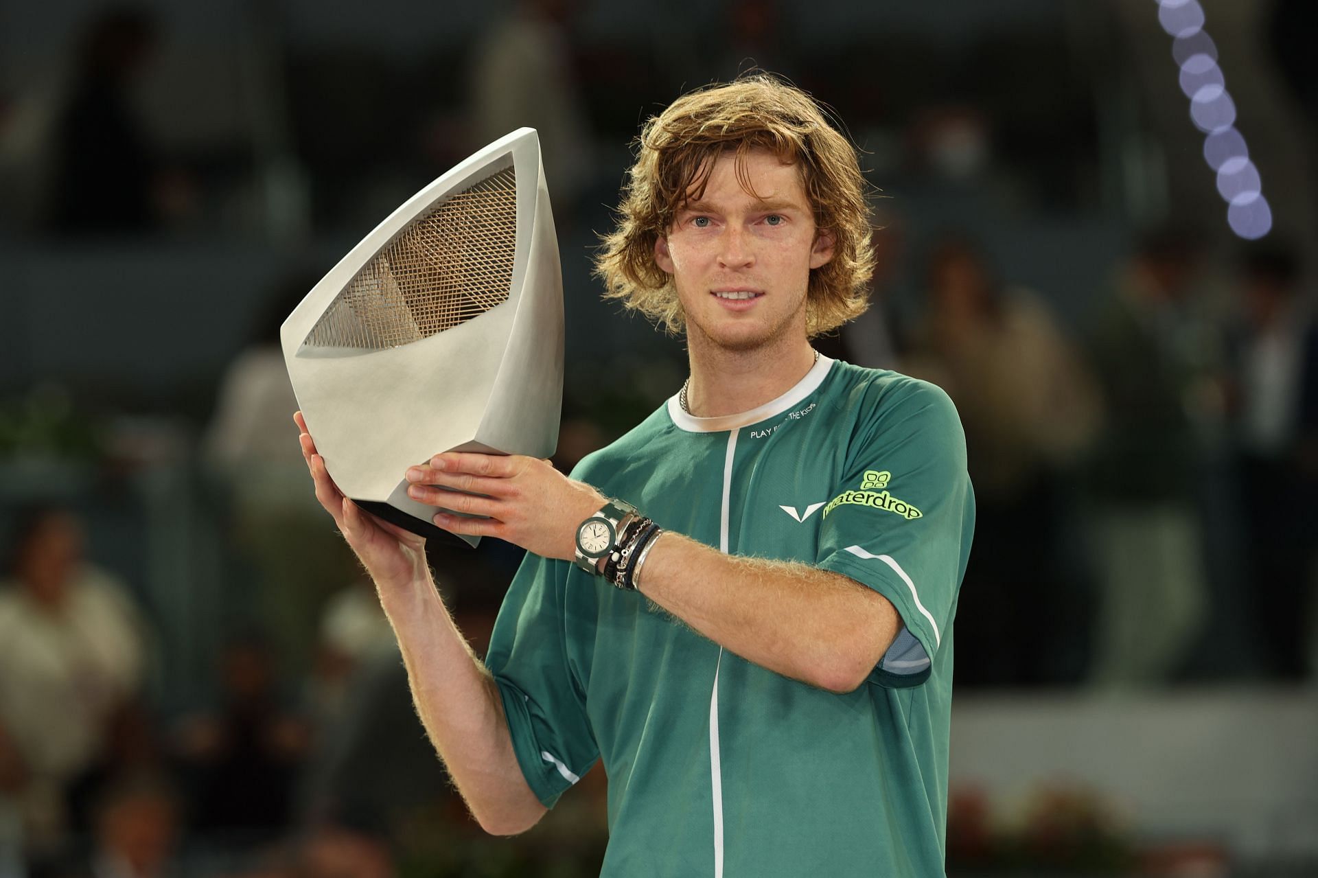 Andrey Rublev leaves cryptic victory message after come-from-behind Madrid Open 2024 final win over Felix Auger-Aliassime