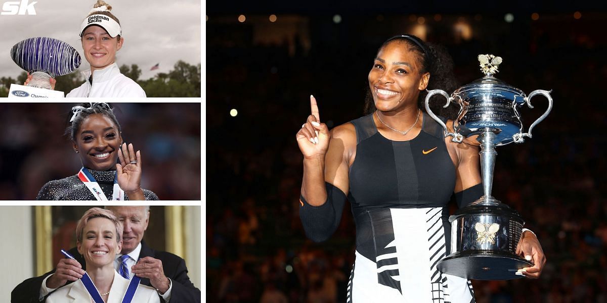 Comparing Serena Williams' career earnings with Simone Biles, Nelly Korda, Megan Rapinoe & other top-earning athletes of all time