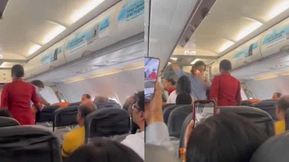 [Watch] Loud cheers in aeroplane as MS Dhoni boards flight from Bengaluru to Ranchi