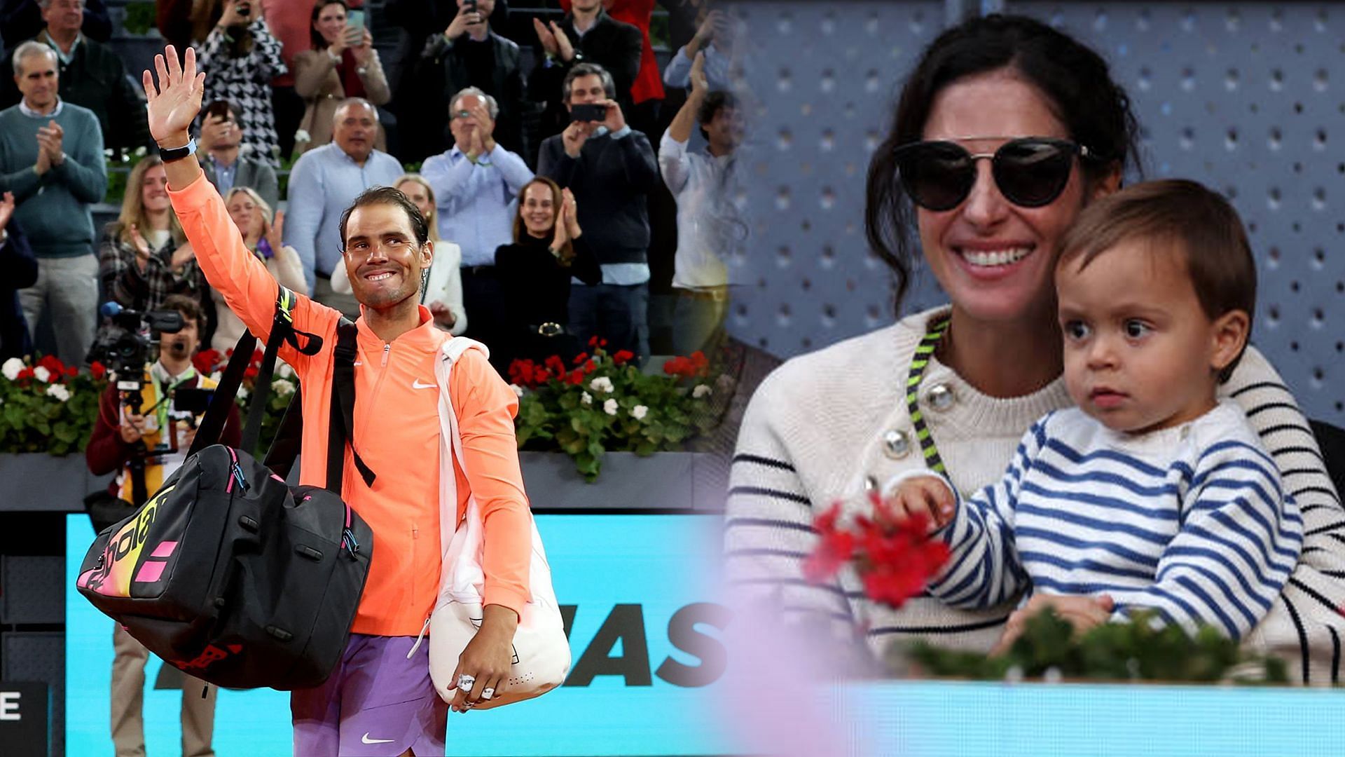 Three best moments from Rafael Nadal's final home campaign at Madrid Open ft. Wife Maria Francisca Perello & baby son