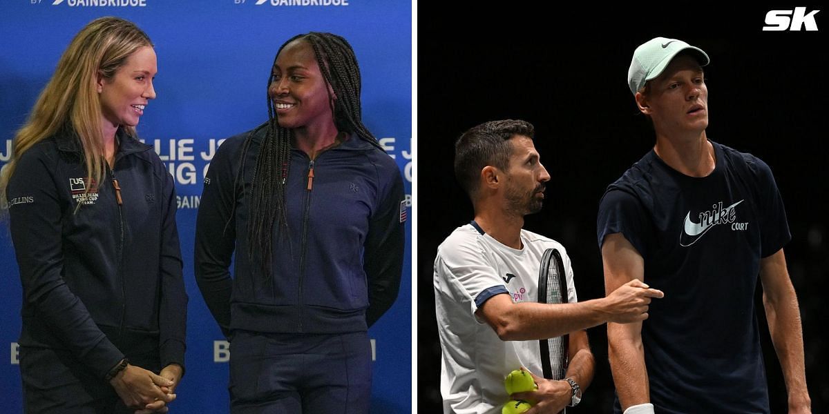 Tennis News Today: Coco Gauff professes her love for Danielle Collins; Jannik Sinner's coach faces backlash for encouraging play despite injury in Madrid