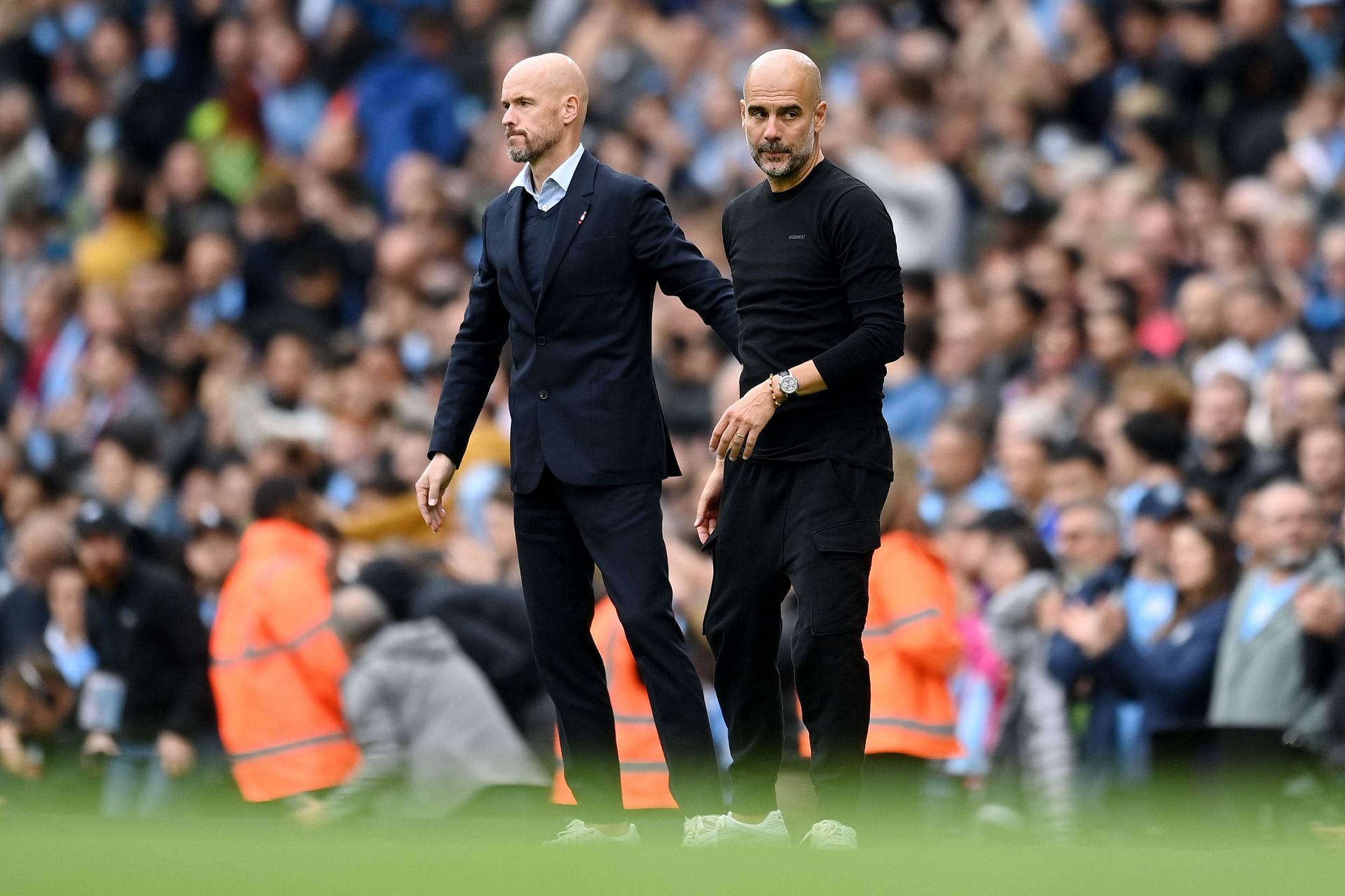 Pep Guardiola sends message to Manchester United on Erik ten Hag’s future after Red Devils’ FA Cup triumph
