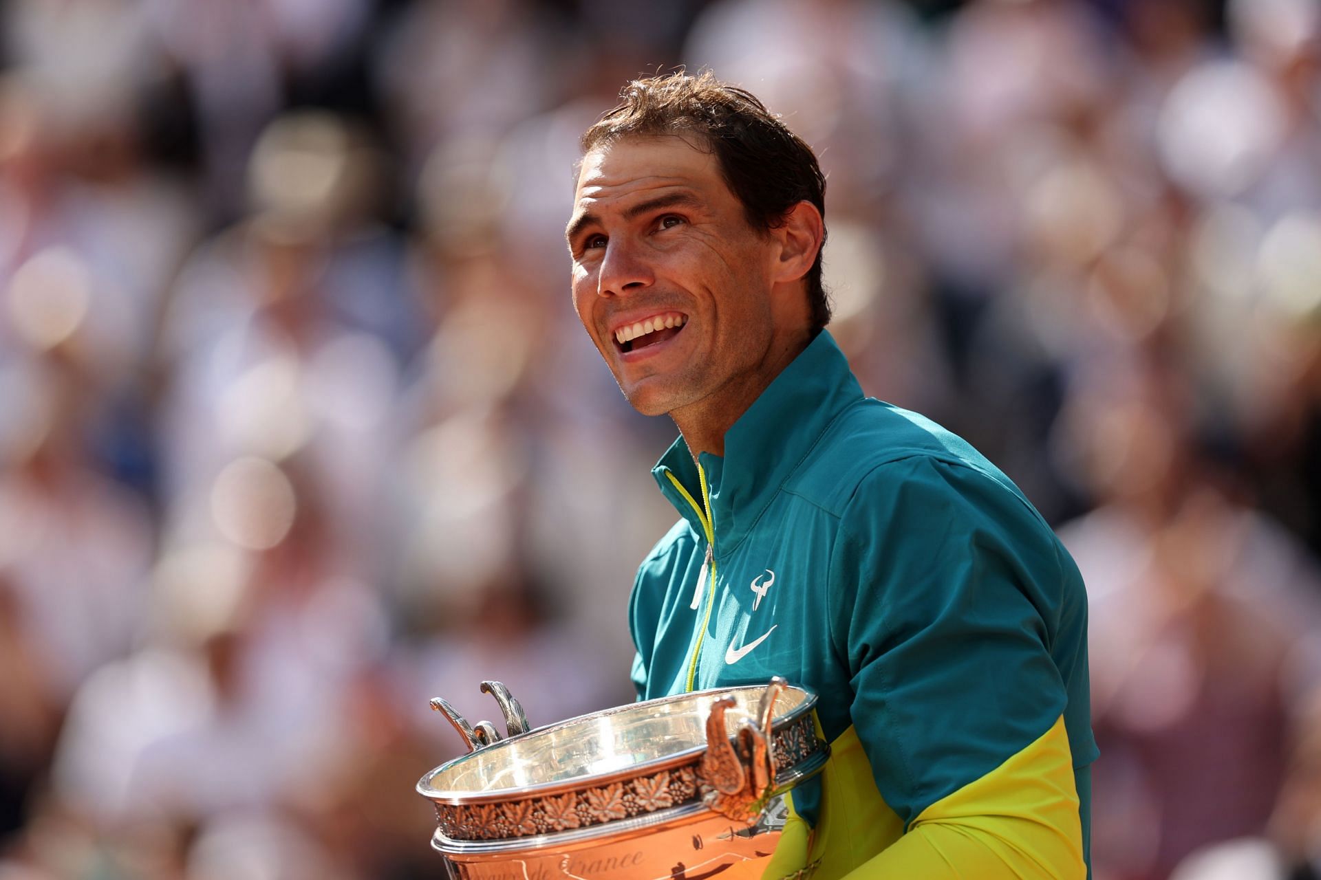 Rafael Nadal's top 5 trophy photoshoots at the French Open