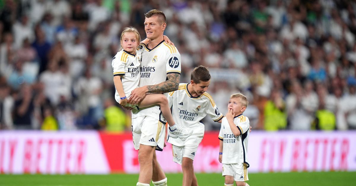 “My kids’ reaction has literally destroyed me” - Toni Kroos turns emotional with family after final league game for Real Madrid