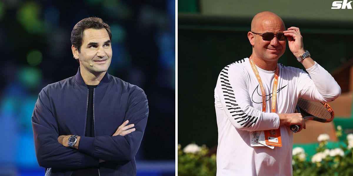 Roger Federer welcomes Andre Agassi to the Laver Cup as the American succeeds John McEnroe as new Team World captain