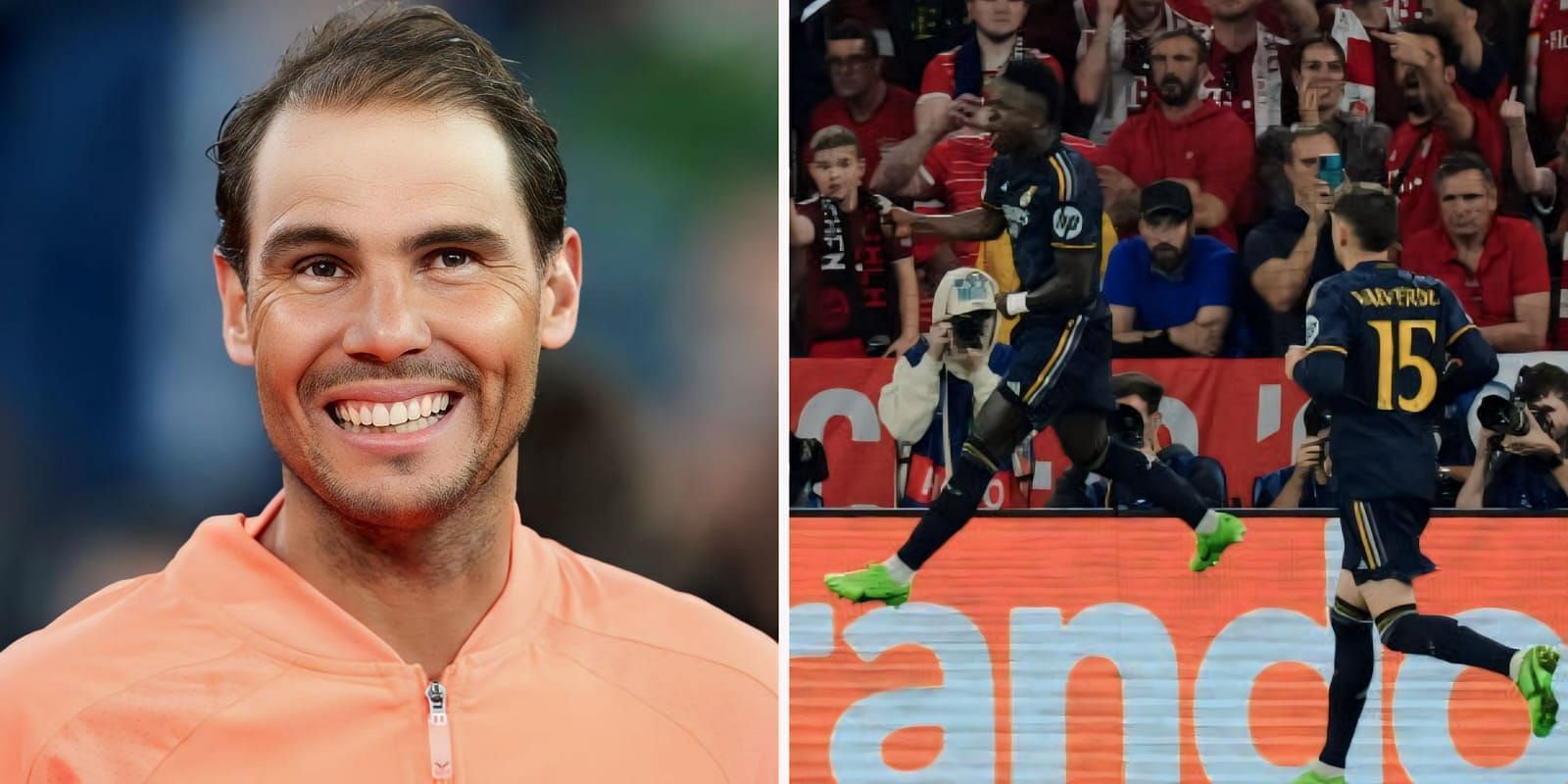 Rafael Nadal displays his passion for Real Madrid during Madrid Open 4R loss, asks his team for score updates on Champions League SF vs Bayern Munich