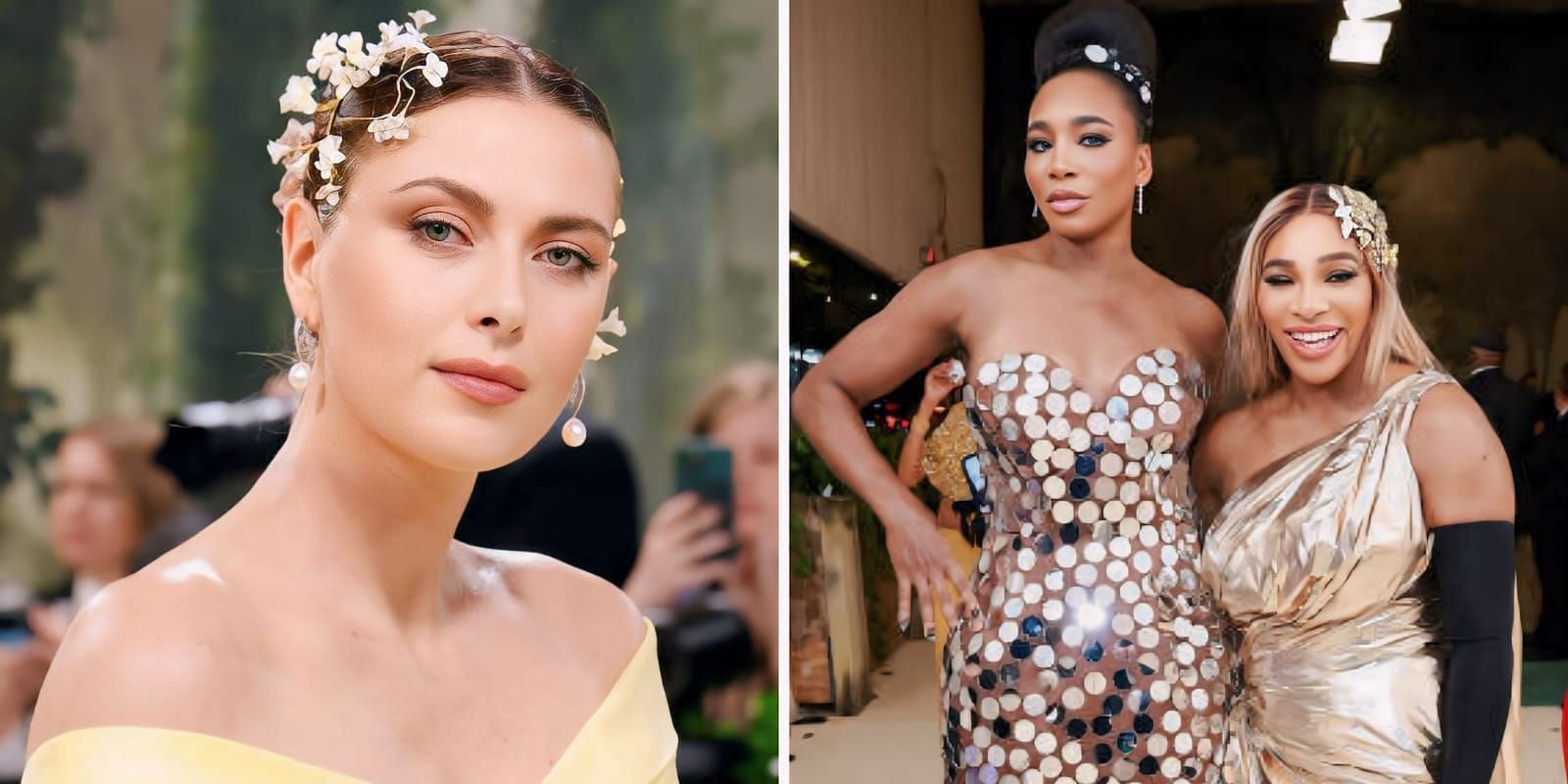WATCH: Maria Sharapova hilariously yells out Serena Williams' name at Met Gala 2024 for reunion with sister Venus Williams