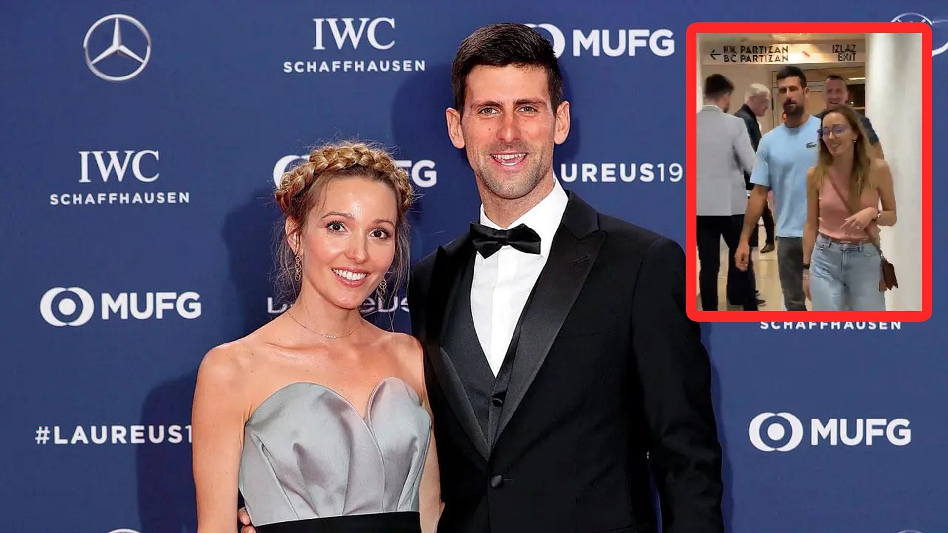 WATCH: Novak Djokovic makes the most of his off days with wife Jelena; attends ABA League final in Serbia before Geneva Open appearance