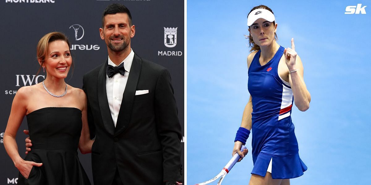 Novak Djokovic's wife Jelena stands with Alize Cornet, echoes Frenchwoman's complaints about tennis being a 'tough' sport made to hurt everyone