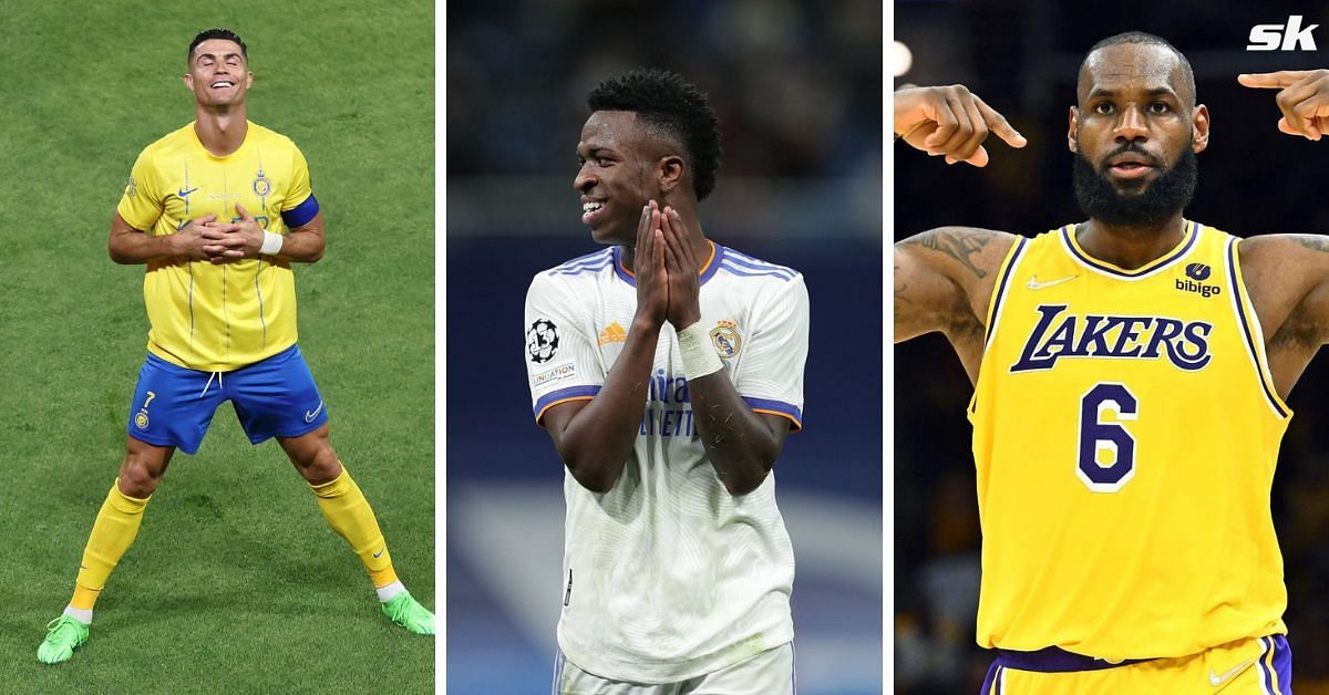 Real Madrid star Vinicius Jr names Cristiano Ronaldo, LeBron James and 4 other legendary athletes as his idols