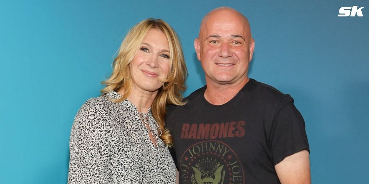 Andre Agassi expresses anticipation for sharing the court with wife Steffi Graf in Romanian exhibition match