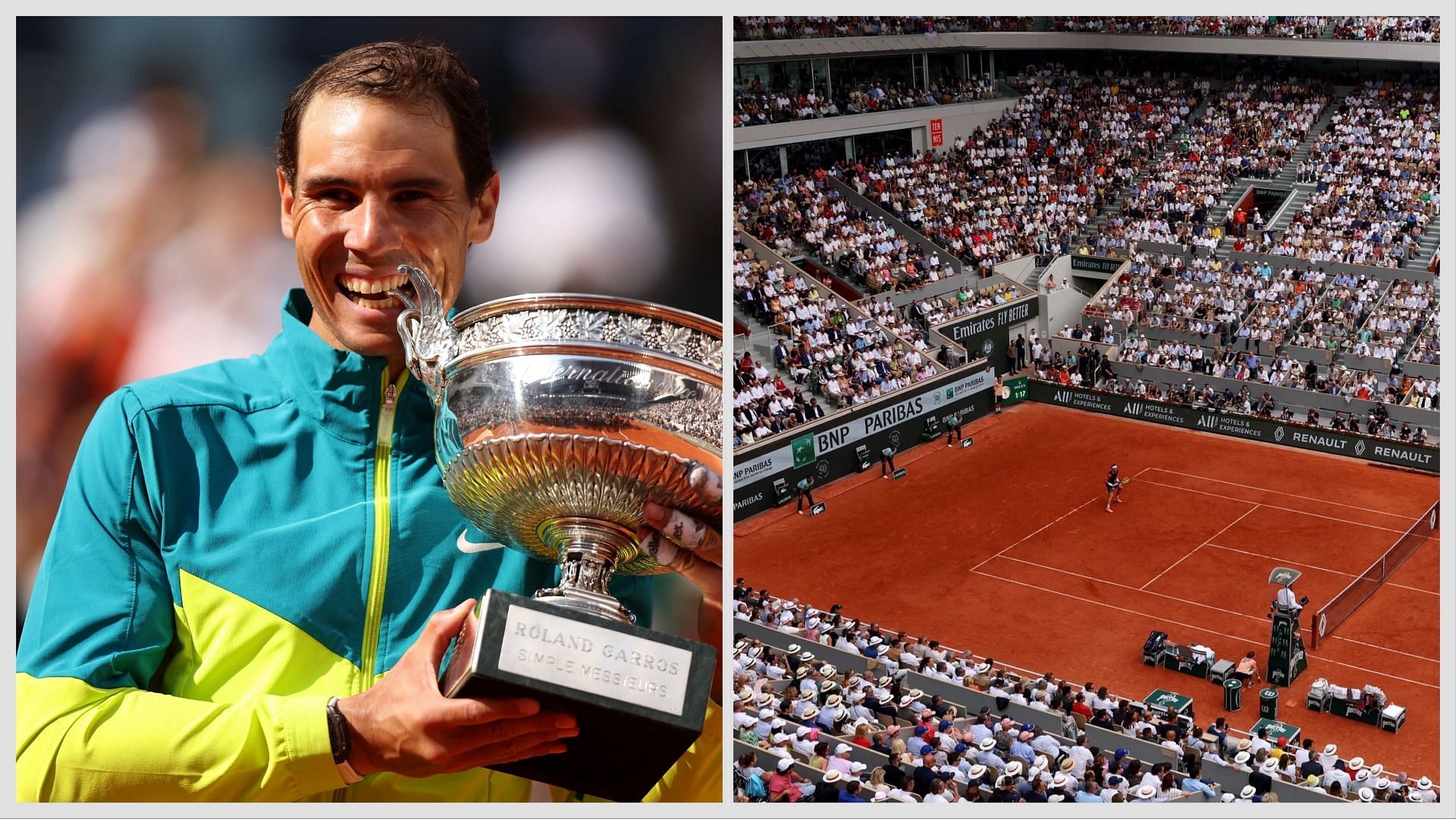 Why is the French Open called Roland-Garros?