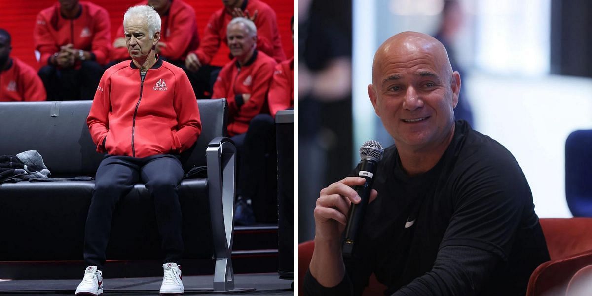 Andre Agassi takes over the mantle from John McEnroe, becomes new captain of Team World at Laver Cup