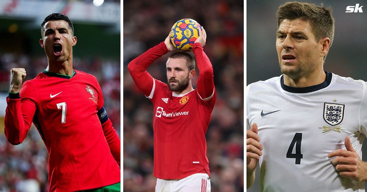 Cristiano Ronaldo, Steven Gerrard and more: Manchester United star Luke Shaw names best XI of teammates from his career