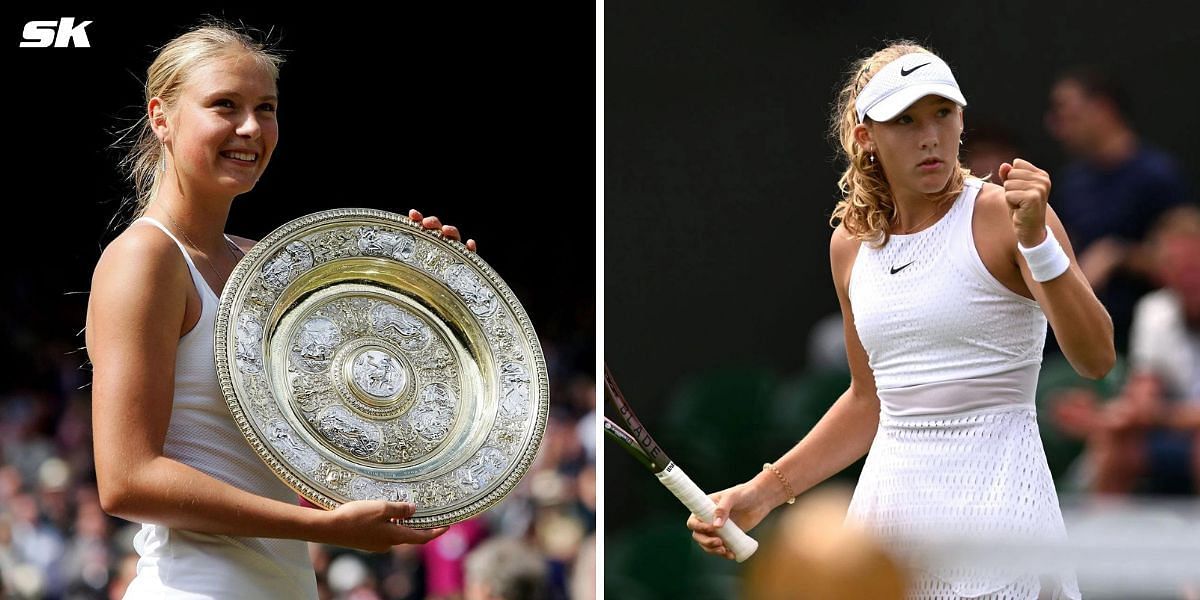 Can Mirra Andreeva replicate compatriot Maria Sharapova's heroics of winning Wimbledon at just 17 years old?