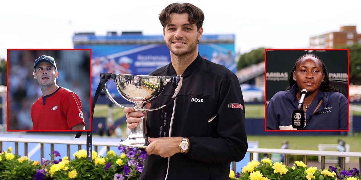 Coco Gauff, Tommy Paul & others delighted over Taylor Fritz's Eastbourne International hat-trick title ahead of Wimbledon 2024