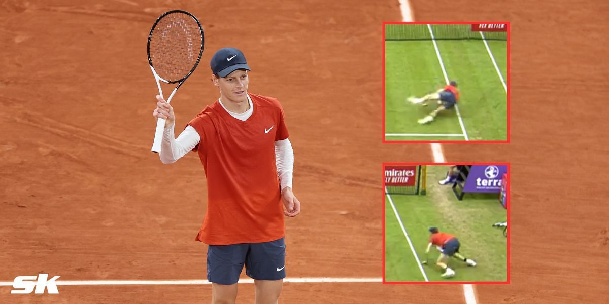 WATCH: Jannik Sinner hits Shot-of-the-Year contender at Halle, recovers miraculously after tumble to produce stunning winner in 2R