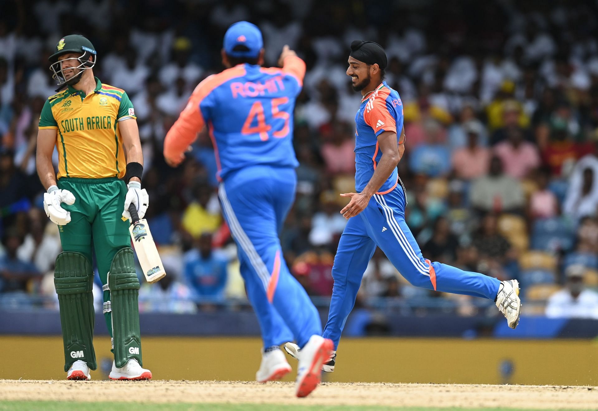 [Watch] Arshdeep Singh dismisses Aiden Markram for just 4 runs in IND vs SA 2024 T20 World Cup final 