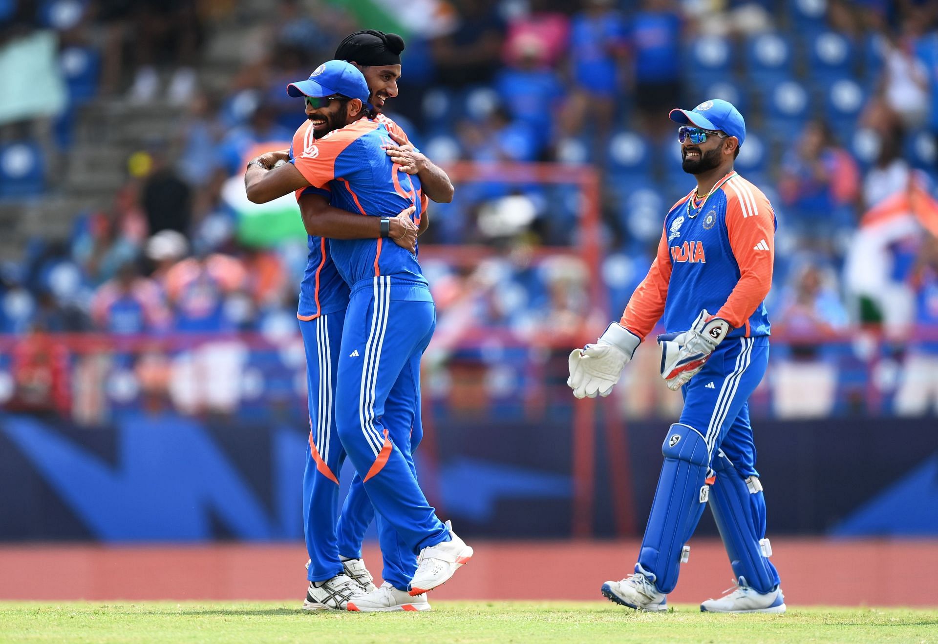Which team will India face in the semifinals of the 2024 T20 World Cup?