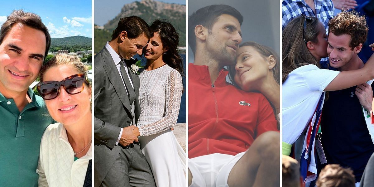In light of the Stefanos Tsitsipas controversy: Roger Federer, Rafael Nadal, Novak Djokovic & Andy Murray's most endearing quotes about their wives